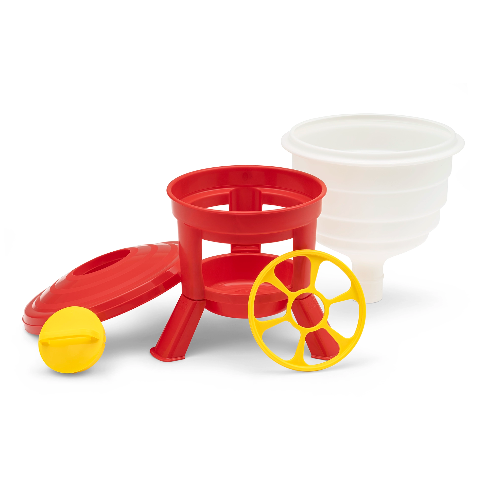 Agrarzone Imperial Poultry Hopper Feeder with Feeding Ring, what's included