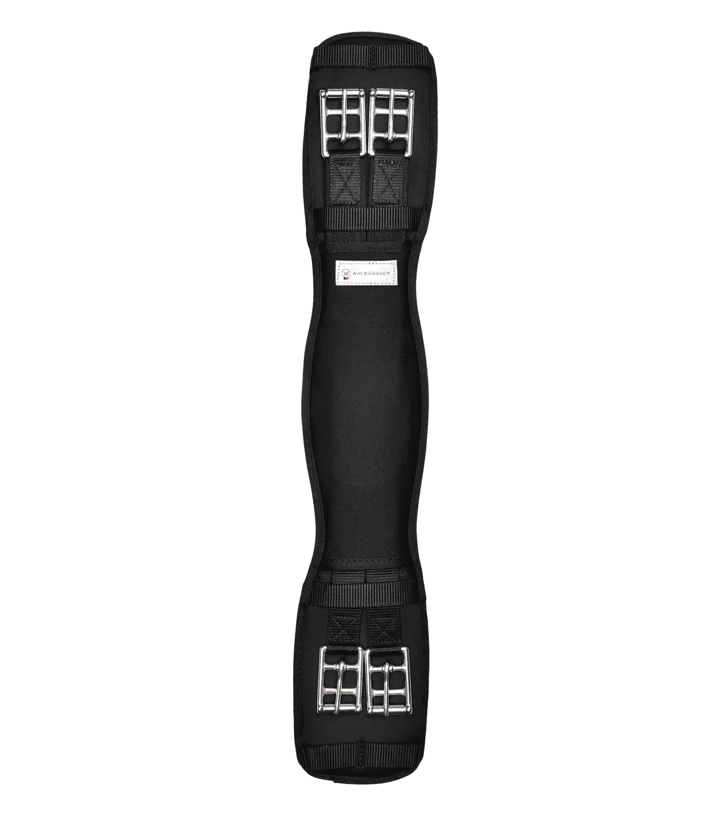 Waldhausen Kurzgurt mit Gel, Sattelgurt für Pferde schwarz, 60 cm