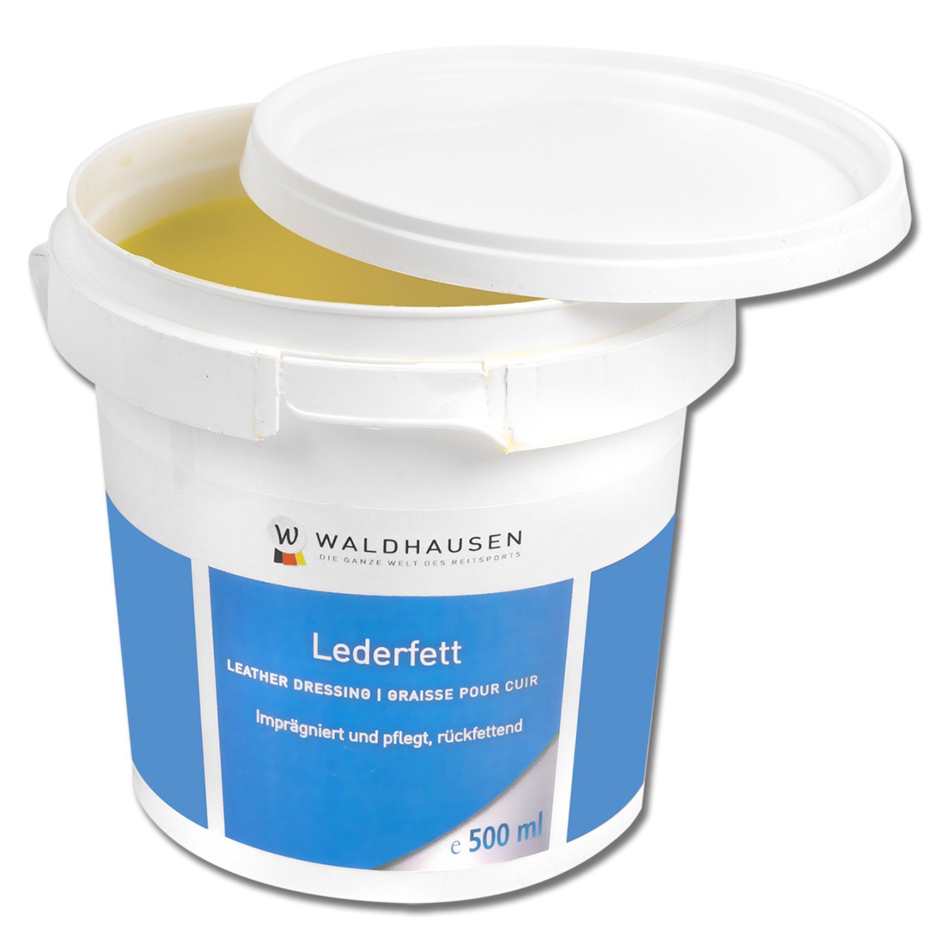 Waldhausen Graisse pour Cuir Incolore 500 ml, Soin Selle