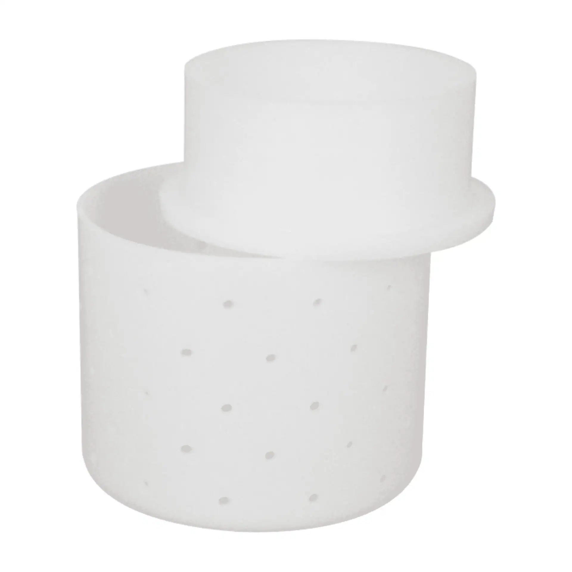 Milky Circular form with cover, Ø 110mm