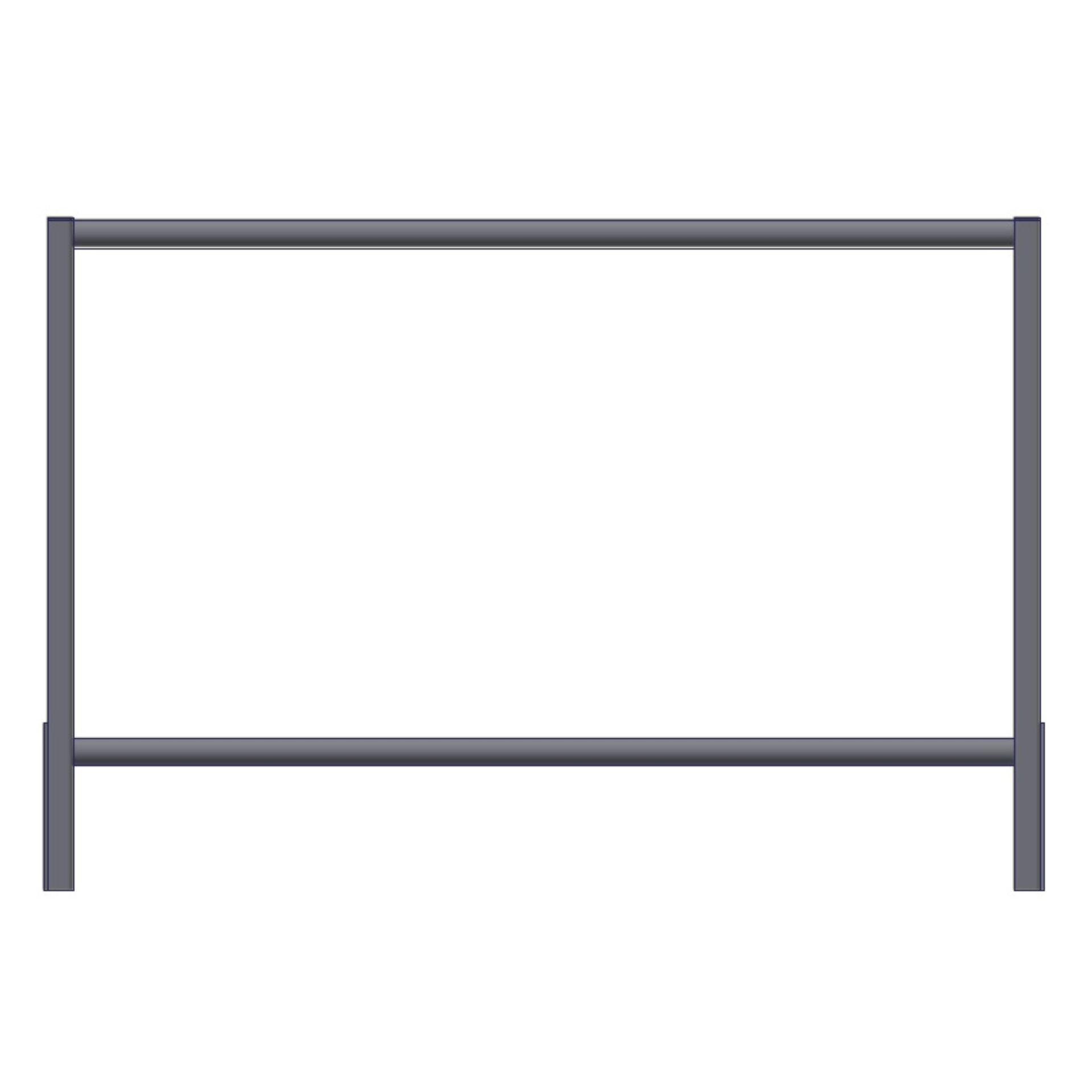 Growi Front- oder Heckbügel für Transportwagen, 1185 x 800 mm