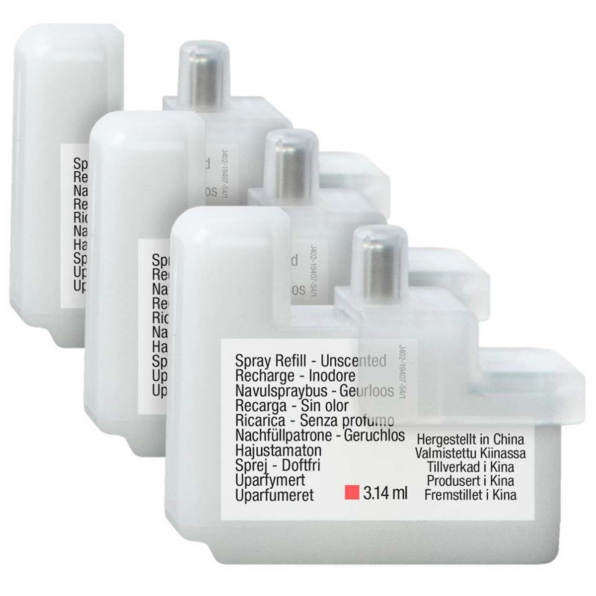 PetSafe Spray Refill Unscented for Bark Collar & Trainer, 3-Pack, set
