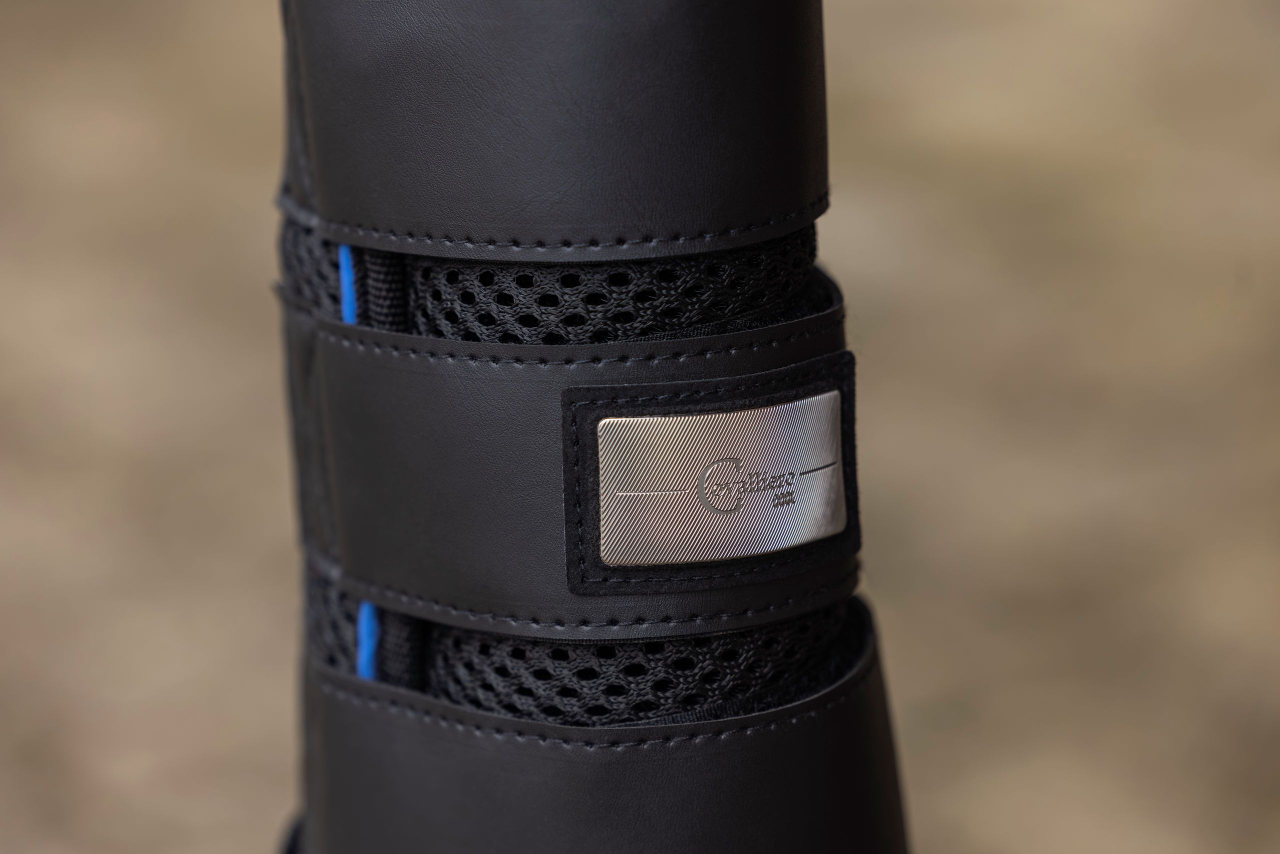 Stiefel, Streckverschluss, Mesh, Netzgewebe, Metallplatte