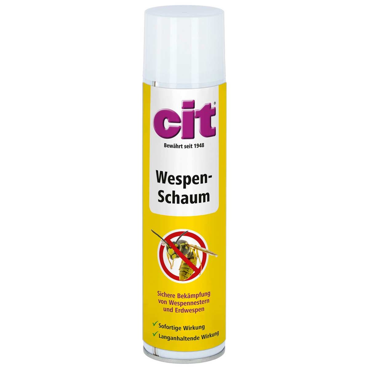 Cit Wespenschaum 400 ml gegen Wespennester & Erdwespen, Verpackung