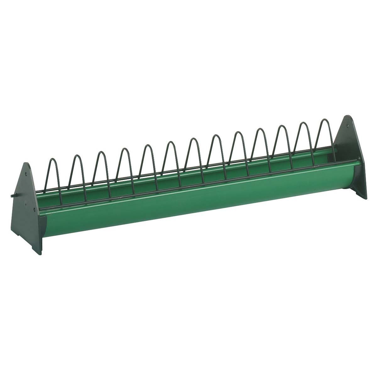 Kerbl Futtertrog Hühner Kunststoff mit Fressgitter, 50 x 10 cm