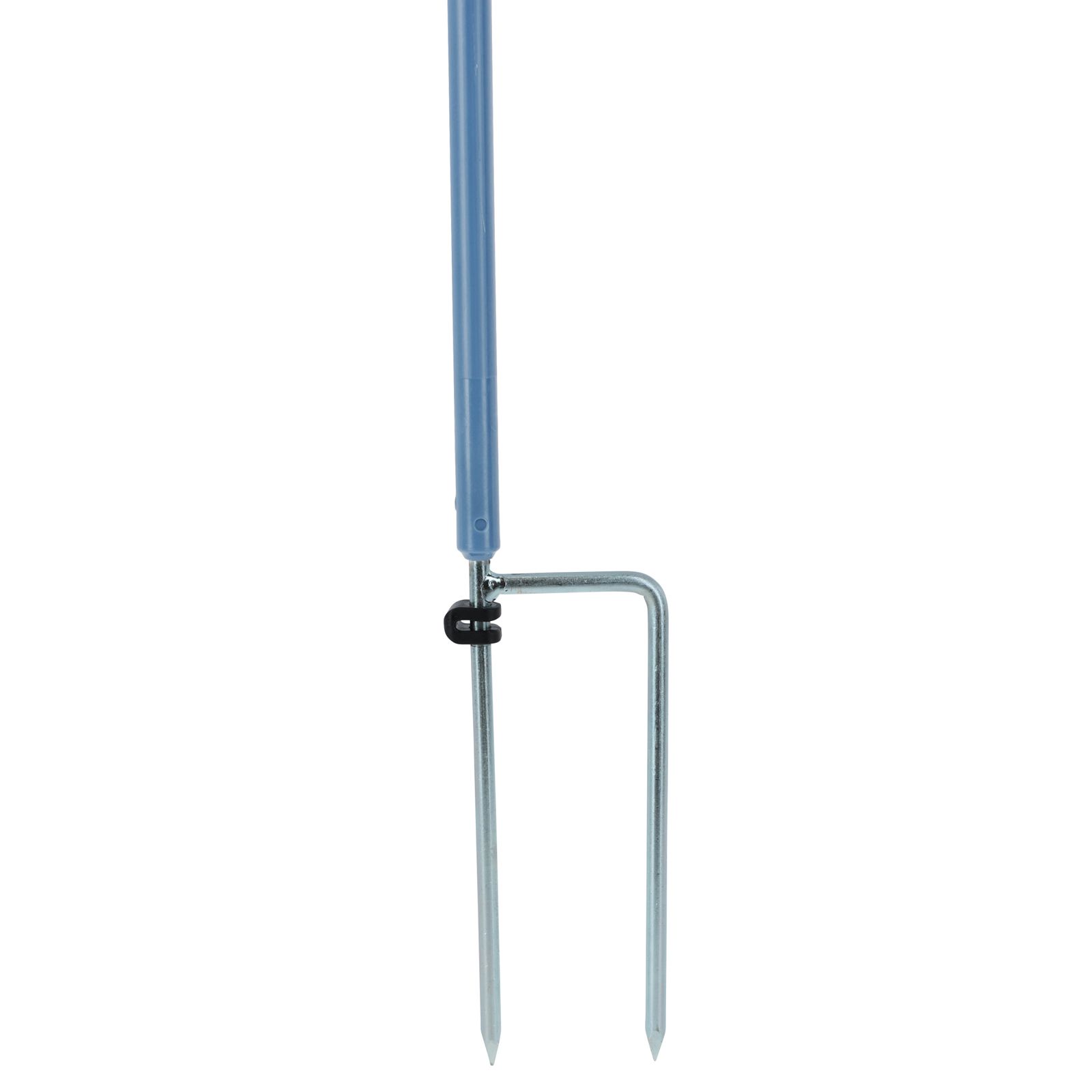 Kerbl Fiberglaspfahl für Weidenetz, Doppelspitze, blau, 108 cm