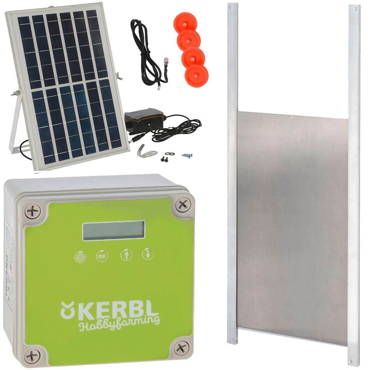 Kerbl automatische Hühnertür Solar