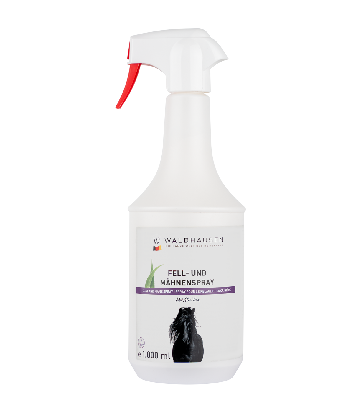 Waldhausen Spray pelage et crinière à l'aloe vera, 1000 ml