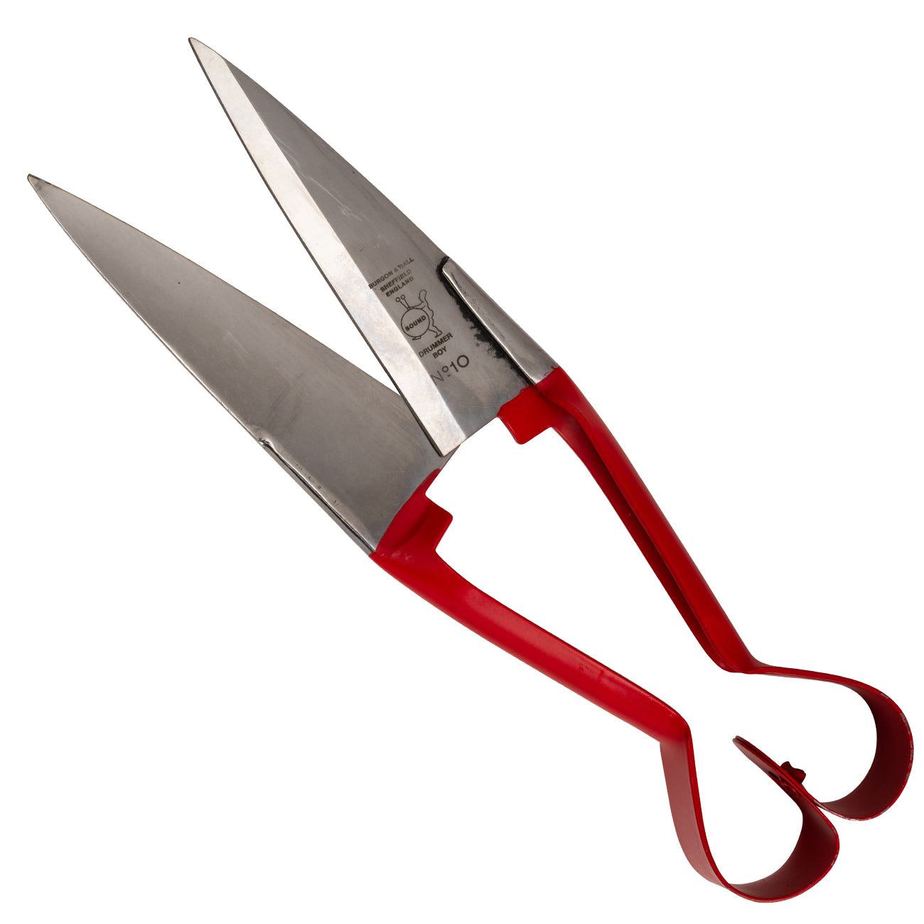 Burgon & Ball Sheep Shears Drummer Boy No. 10, 6.5 Inch, Red