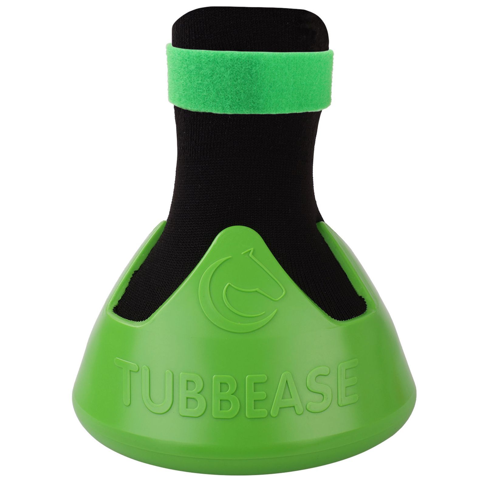 Tubbease Hoof Sock – Breathable Treatment Boot for Horses, S/M / 13,0 cm / green