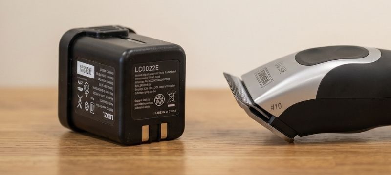 Acumulator de schimb pentru mașina de tuns