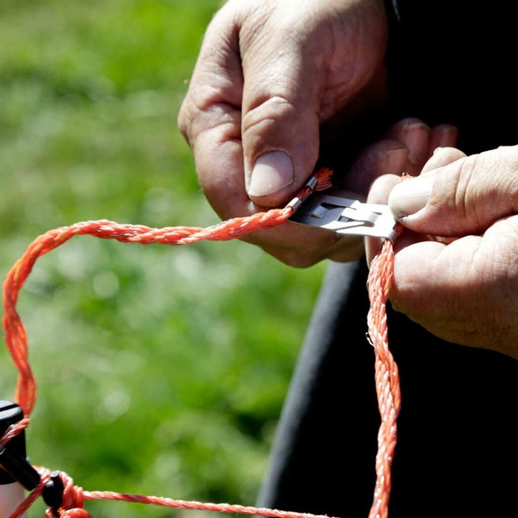 Agrarzone Rete per pecore elettrificabile Classic, doppia punta, arancione