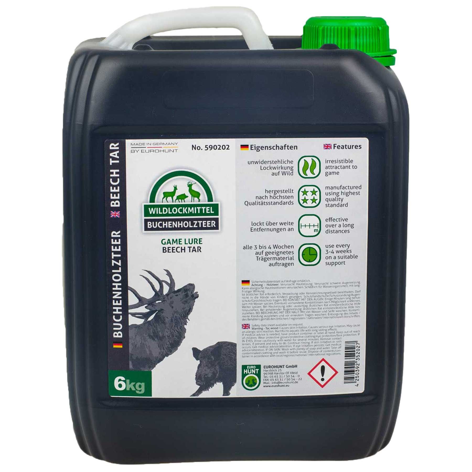 Eurohunt Goudron de hêtre 5 litre