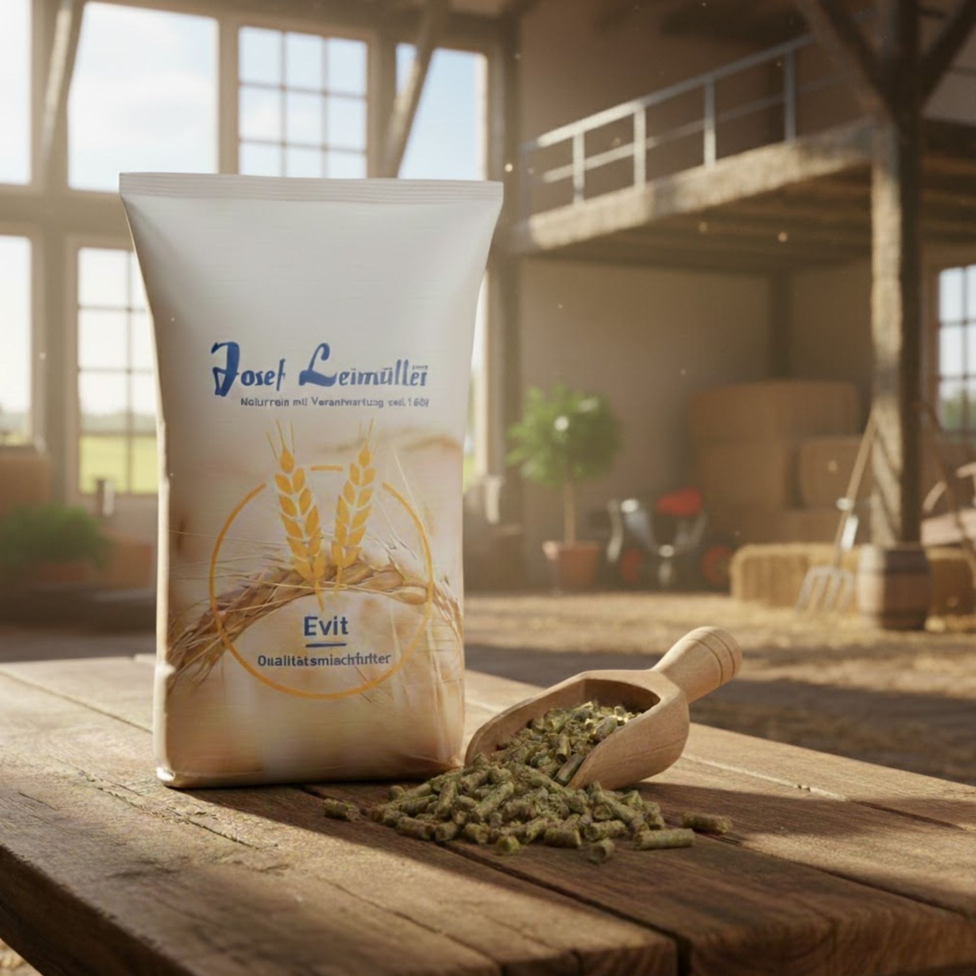 Granulés de luzerne Leimüller 25 kg, riches en fibres, emballage