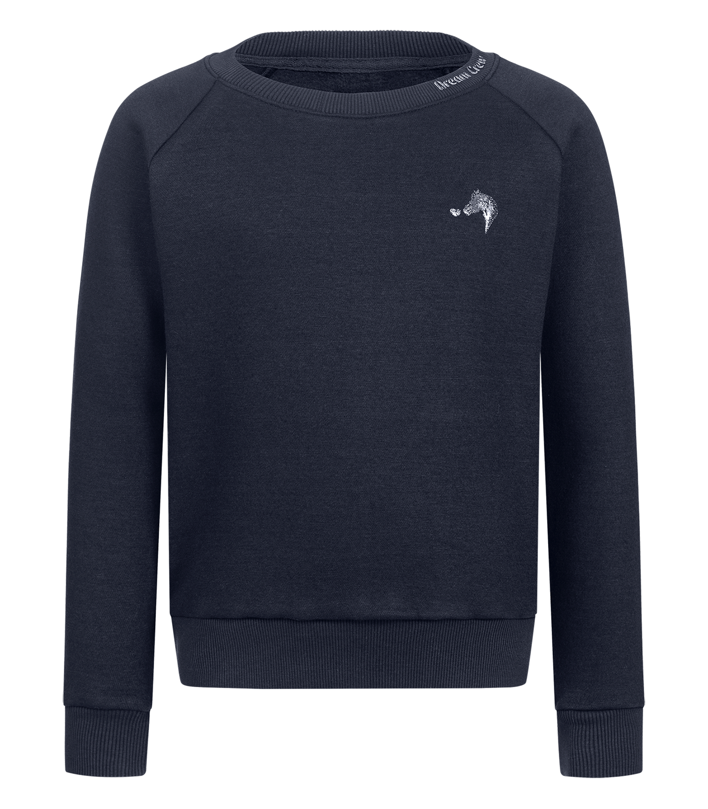 ELT Pull à col rond Lucky Marla, Enfant, 110/116, bleu foncé