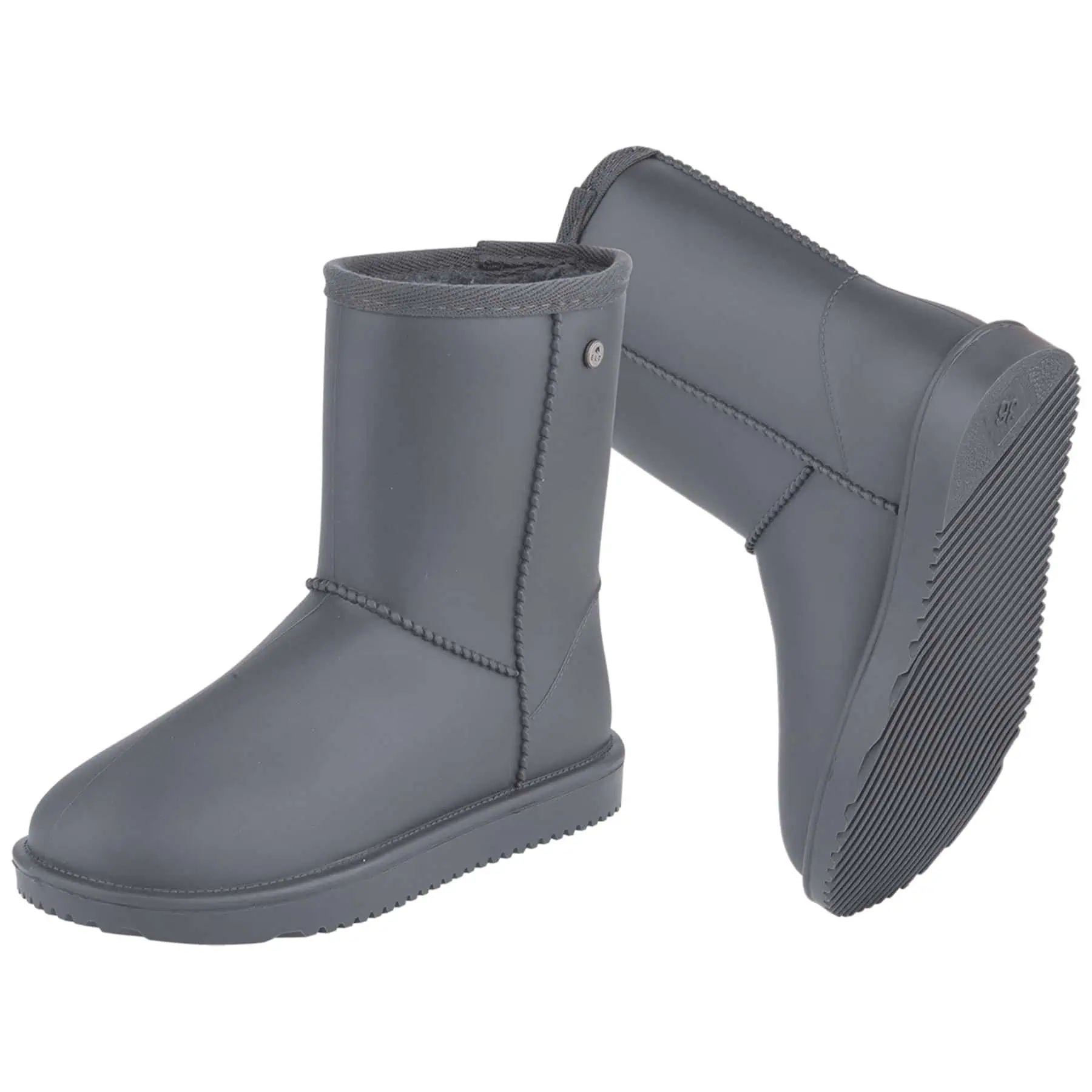 Bottines ELT Rainless imperméables doublure polaire chaude, gris asphalte 32