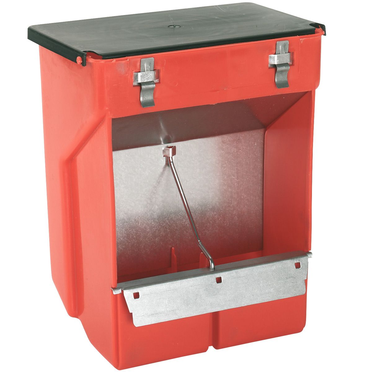 Kerbl Pet Automat de hrană pentru iepuri, plastic cu protecție metal