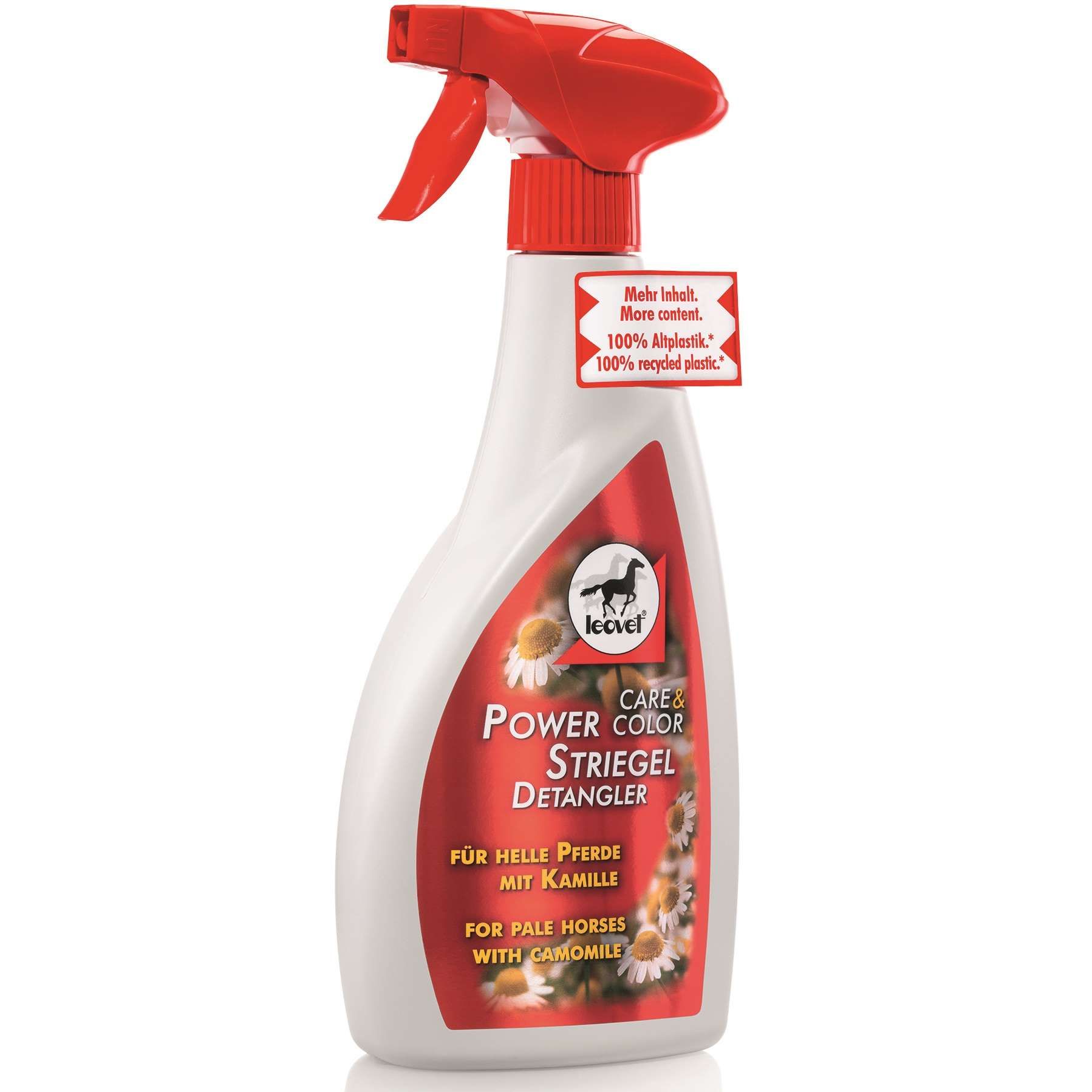 Démêlant pour crin de cheval Leovet Power à la camomille 550 ml