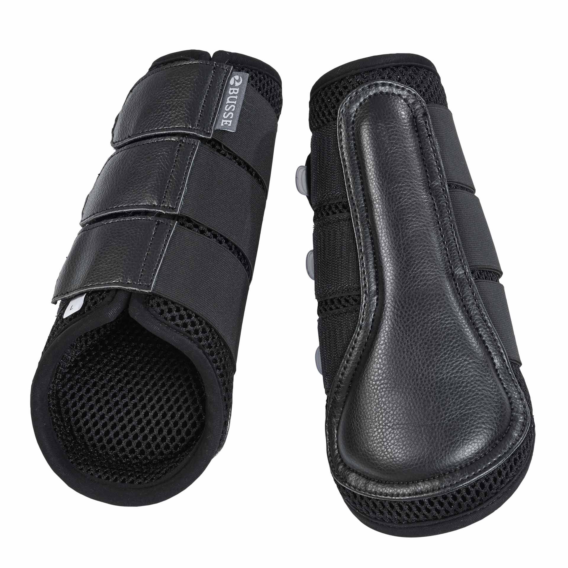 Guêtres BUSSE 3D AIR EFFECT, protection légère et ventilée, M noir