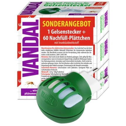 Vandal Gelsenstecker-Set: Gerät + 60 Plättchen