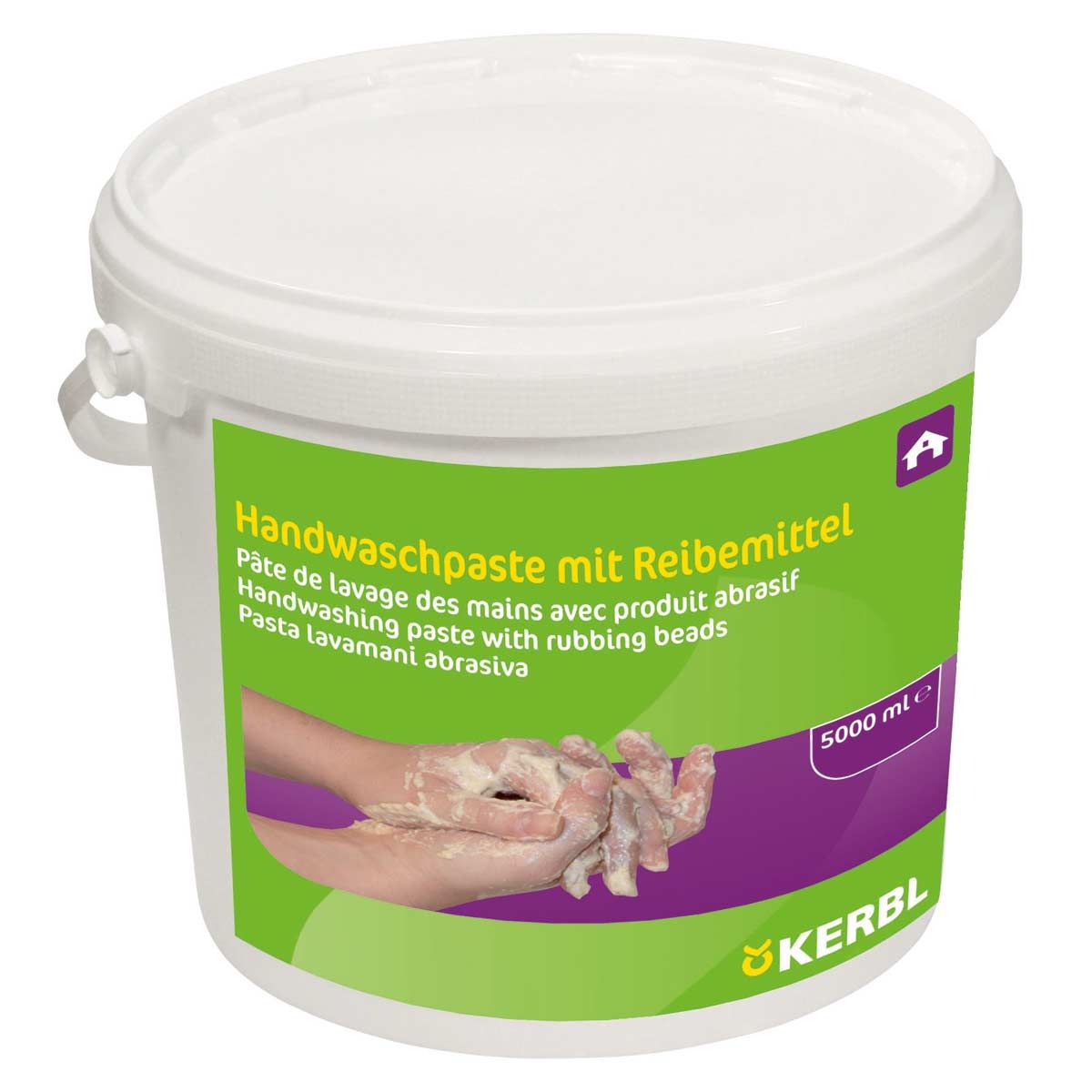 Kerbl Pâte à laver les mains avec agent de frottement, farine de bois, 5 Liter