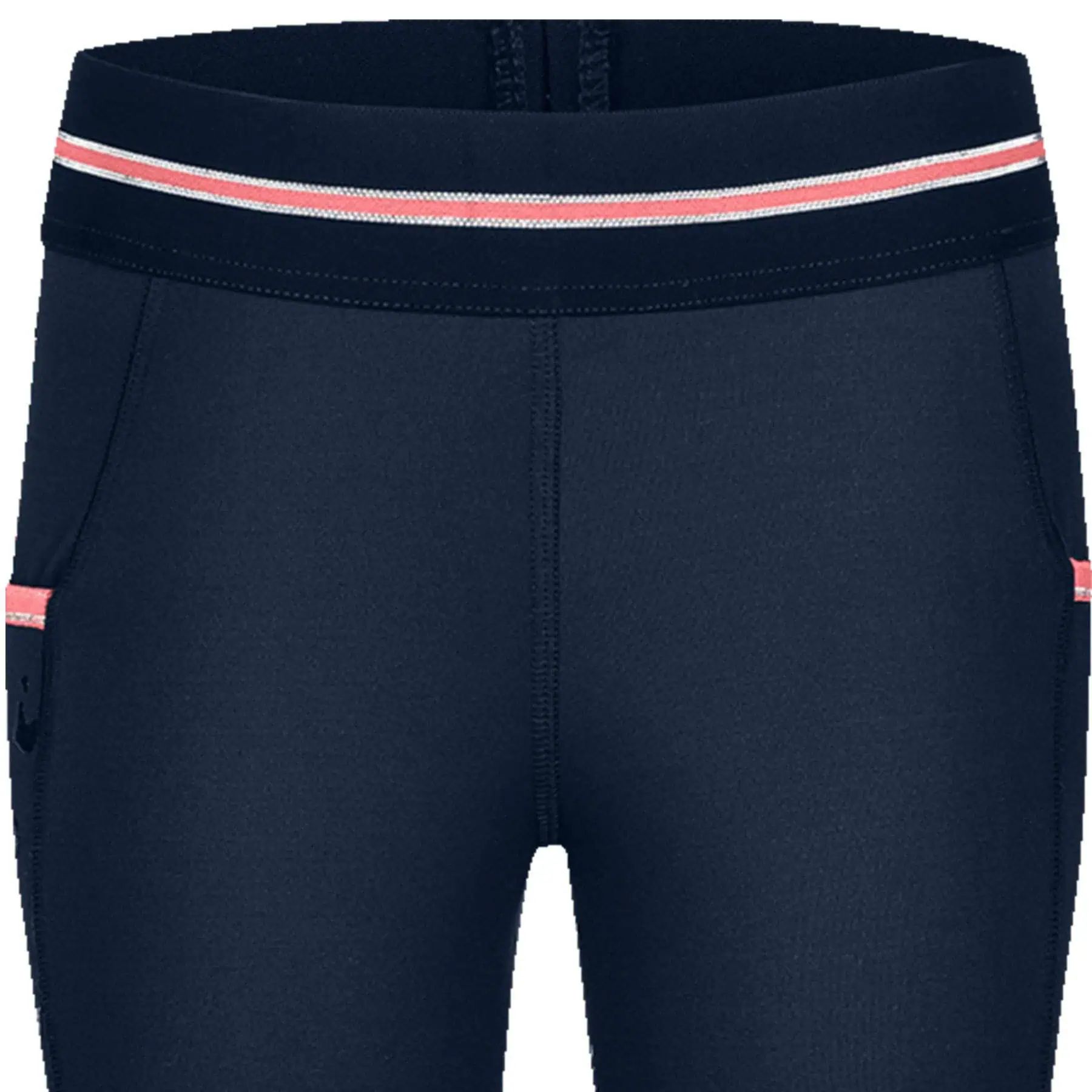 Legging d'équitation thermique ELT Lucky Leni, enfant, bleu nuit/pailleté, 122