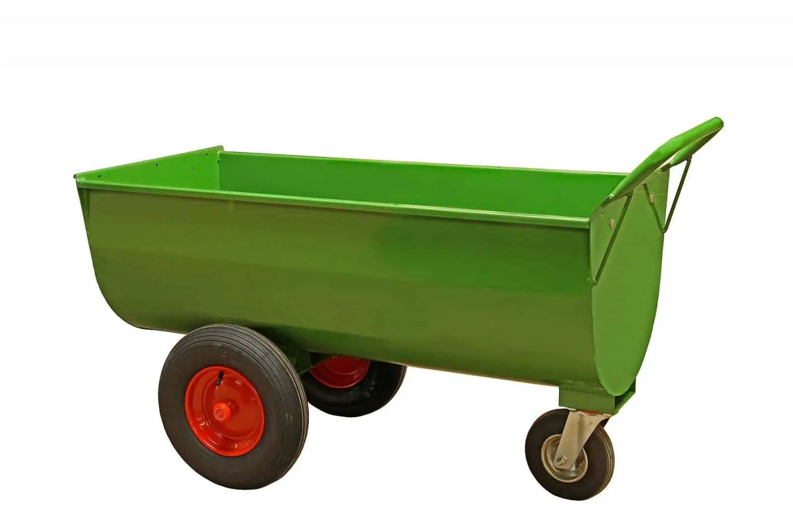 Growi Futterwagen Typ 250 LL, luftbereift, robust für den Stalleinsatz, loses Produkt