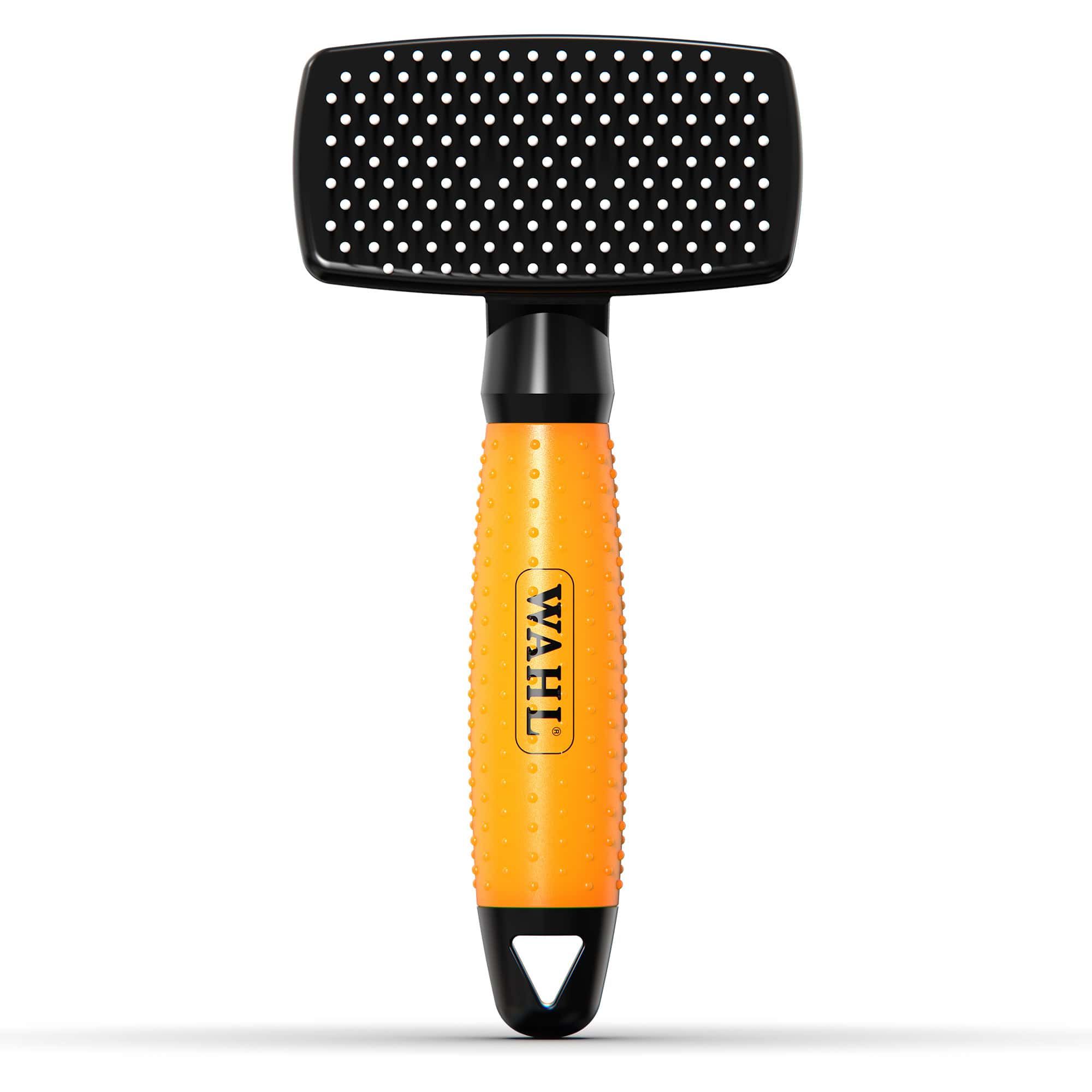 Wahl Cardatore autopulente in nylon per cani, arancione