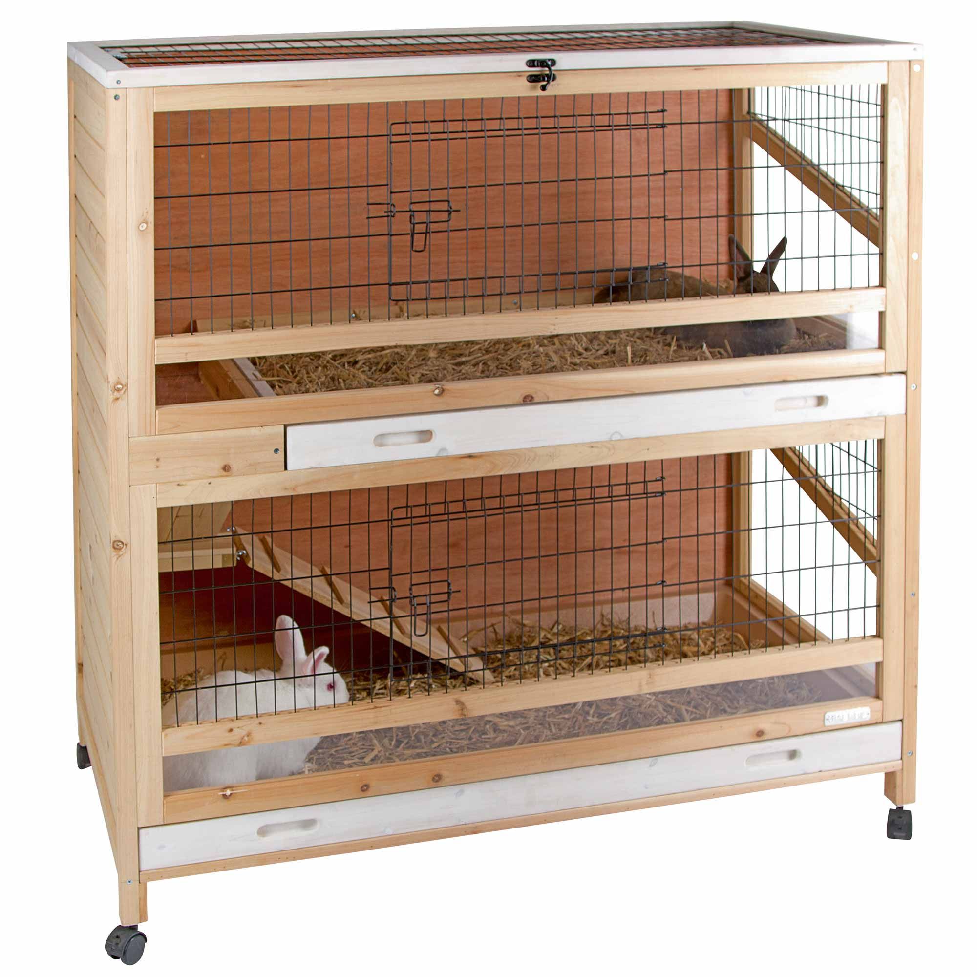 Kerbl Kleintierkäfig Indoor Deluxe zweistöckig