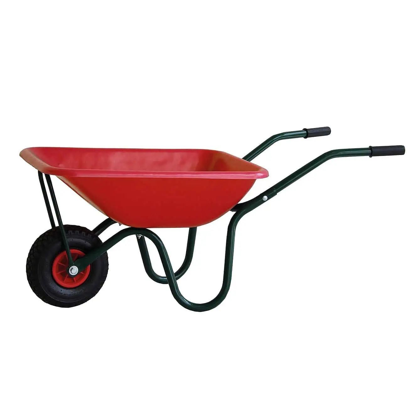 Growi Compactkarre Junior Kinderschubkarre für kleine Gartenhelfer, rot