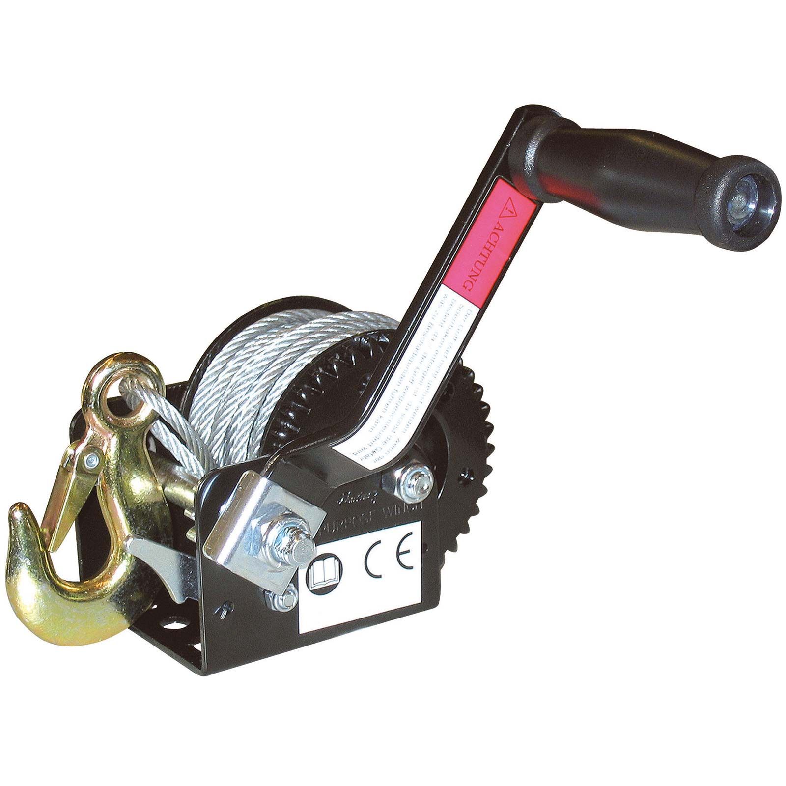 Vinsch Handvinsch manuell broms 10 m rep