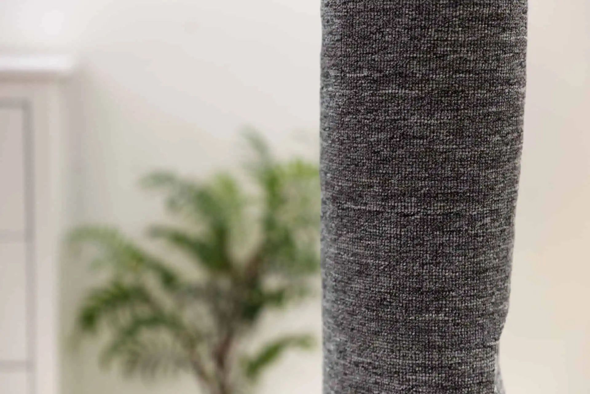 Sacco arrampicata Carpet Kerbl per gatti, grigio, 240 cm, dettaglio, materiale