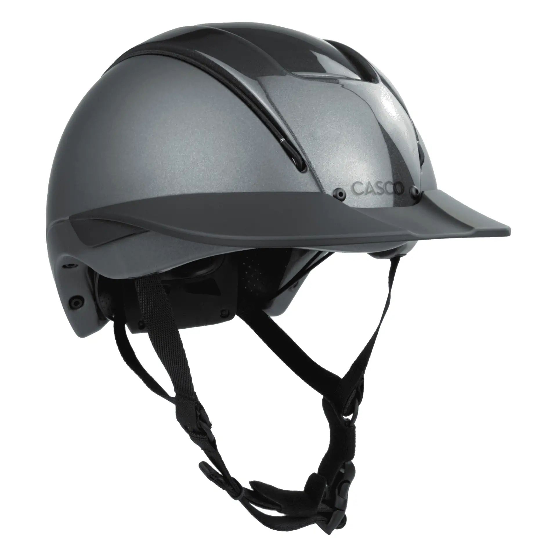 Casco Reithelm Duell Essential mit Insektenschutz, Aluminium, 58-60, prime gray