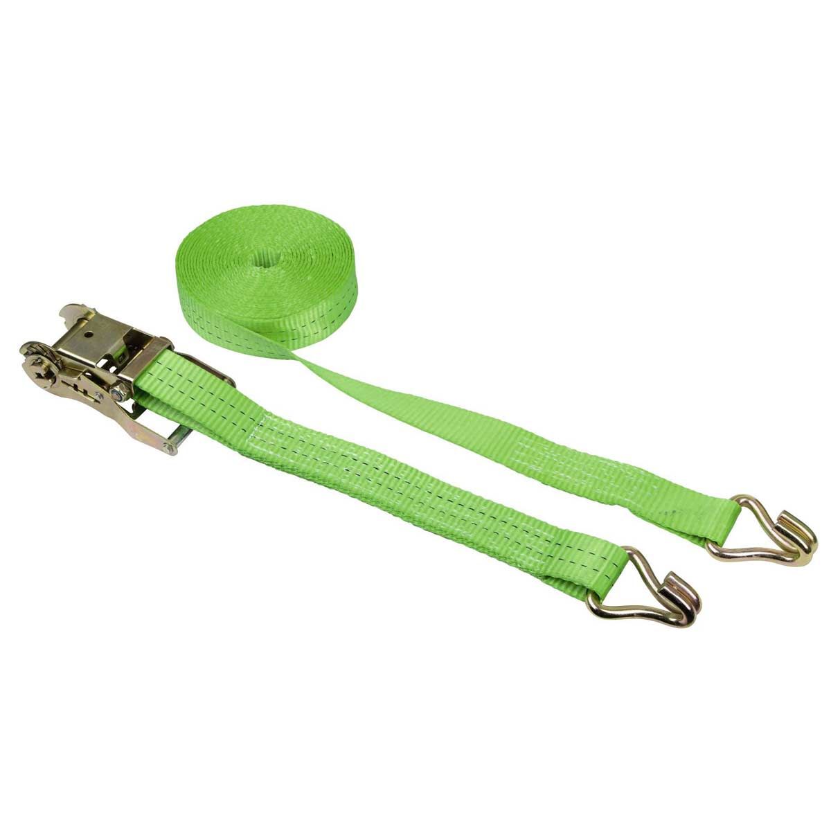 Sangle d'arrimage à cliquet en deux parties force de traction 1t/2t