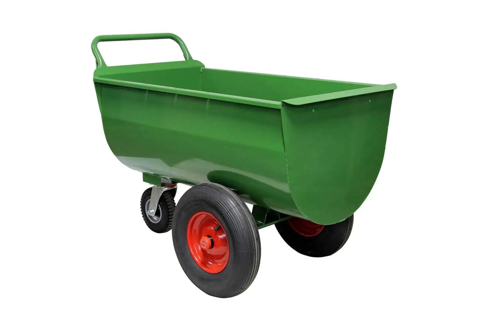 Growi Futterwagen Typ 200 LL, luftbereift, wasserdicht, Seitenansicht