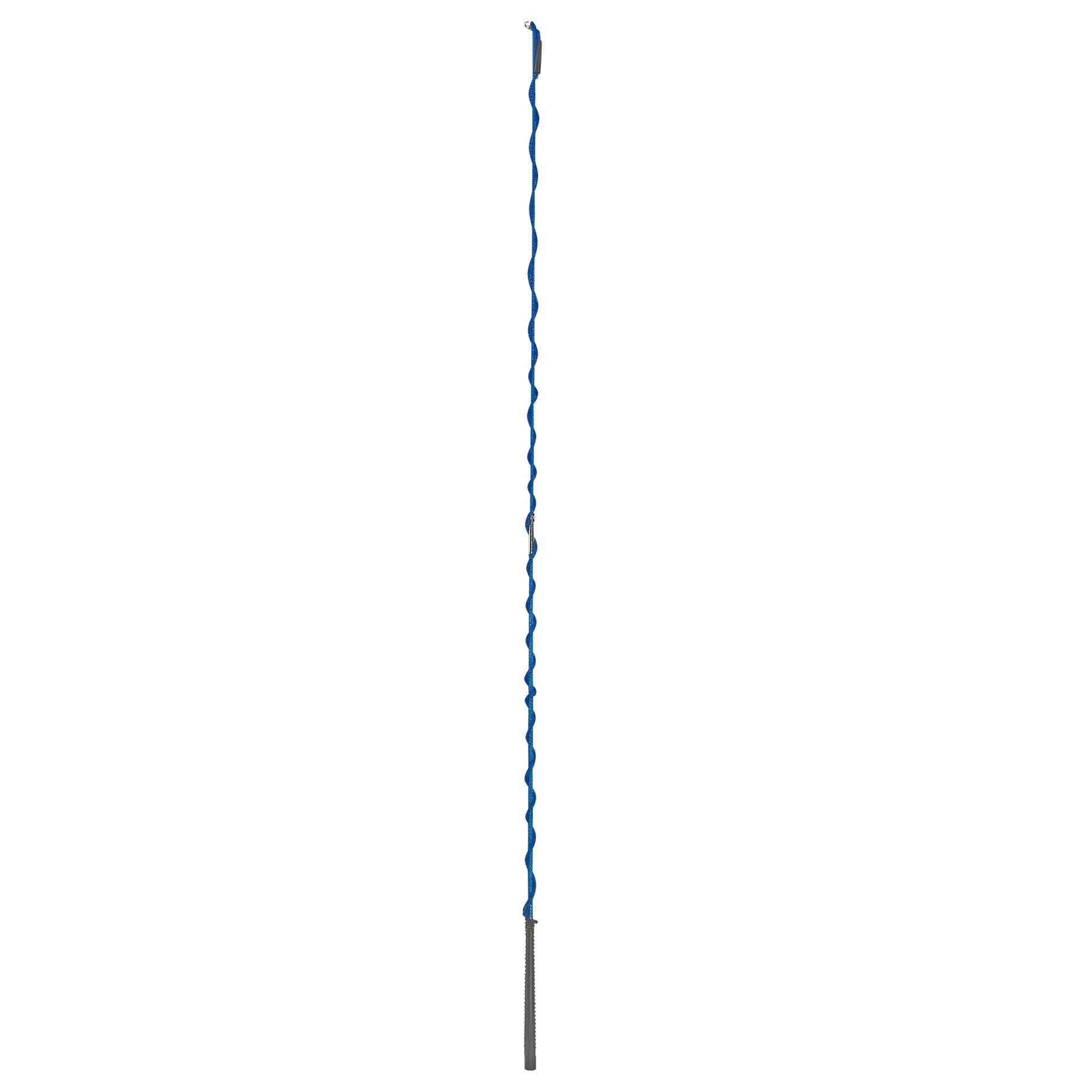 Chambrière de longe BUSSE STECKBAR, démontable, à torsade rotative, bleu, 180