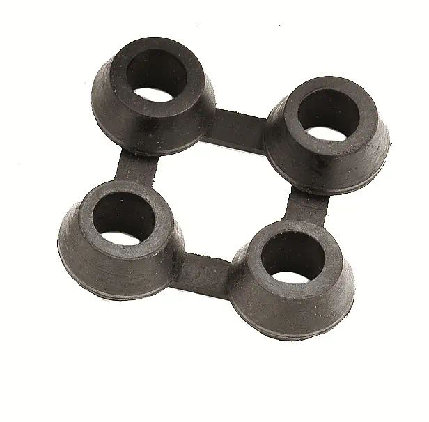 Connecteur pour tapis en caoutchouc à trous circulaires 1 pièce