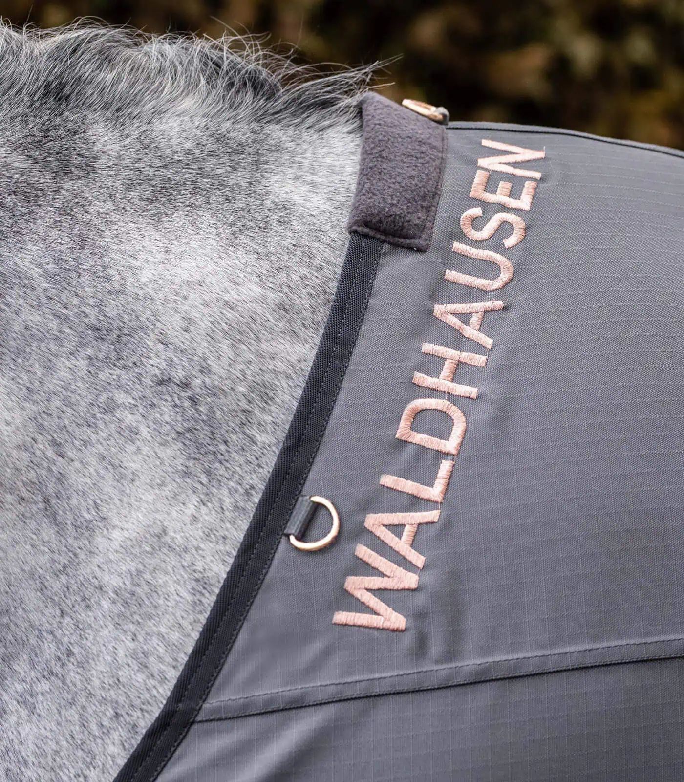 Waldhausen COMFORT Regen-Fliegendecke, atmungsaktiv & wasserabweisend, grau, 165 cm