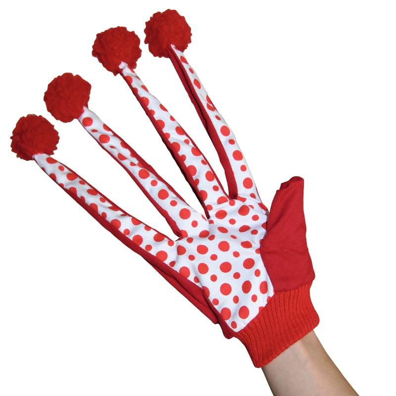 Kerbl Guanto da Gioco TILL per Gatti con Sonaglio, 15 x 33 cm, in uso, in mano