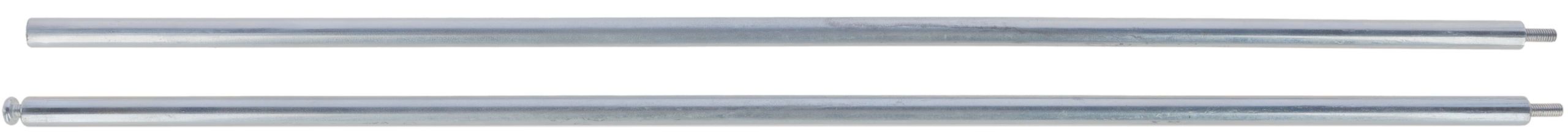 metal rod, threaded rod, aluminum rod, long bolt, cylindrical rod