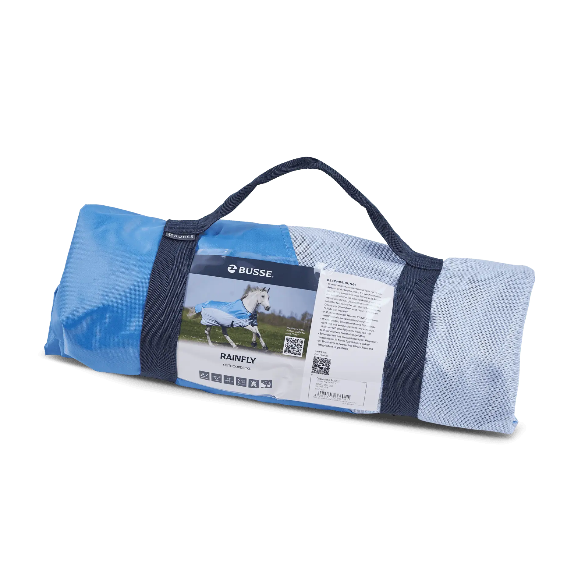 Couverture d'extérieur BUSSE RAINFLY, imperméable anti-mouches, ciel, 135