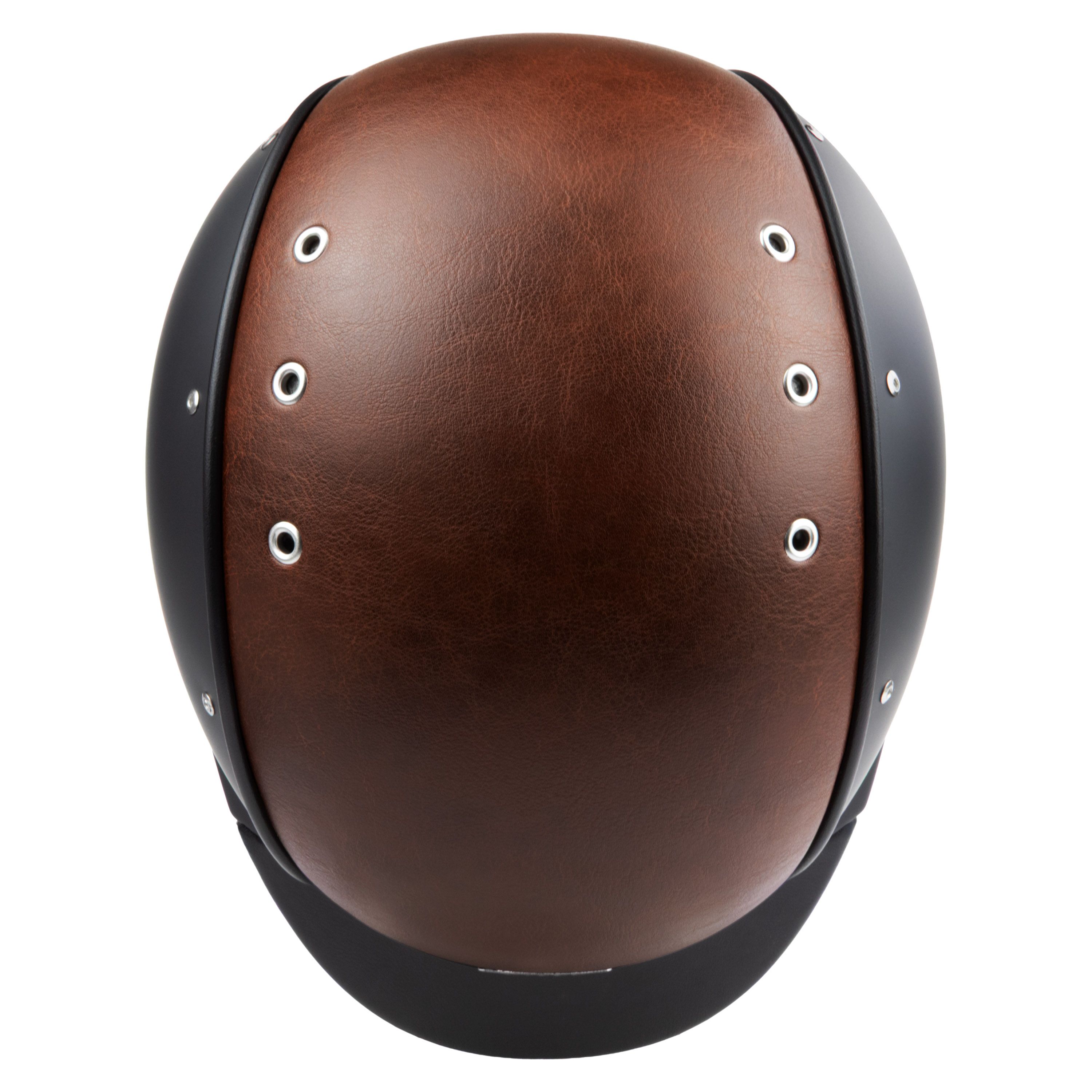 Casco APART Eden Mahogany casque d'équitation brun acajou, vue arrière