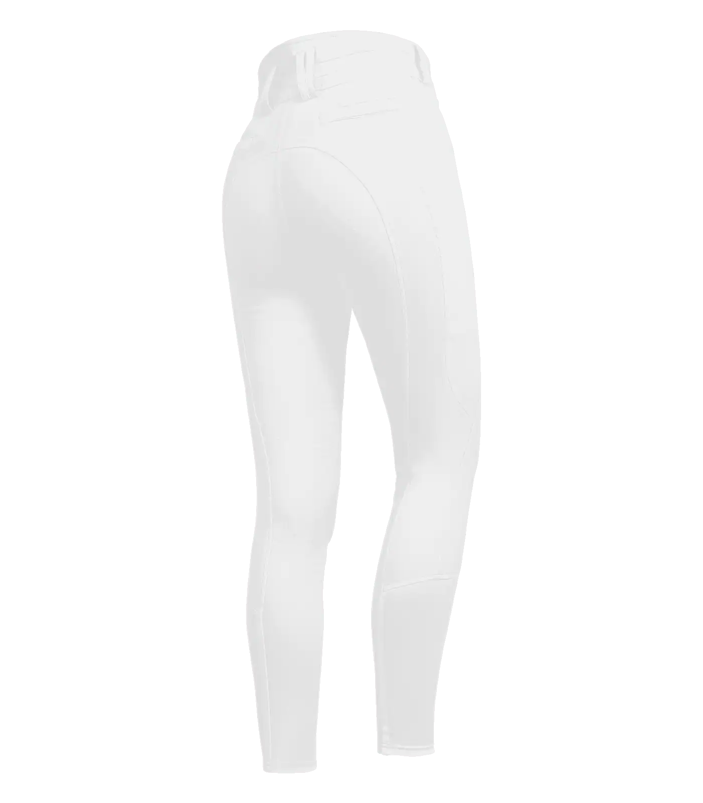 ELT Reithose Maja Glam Curved High Waist Vollbesatz, Damen, weiß D36