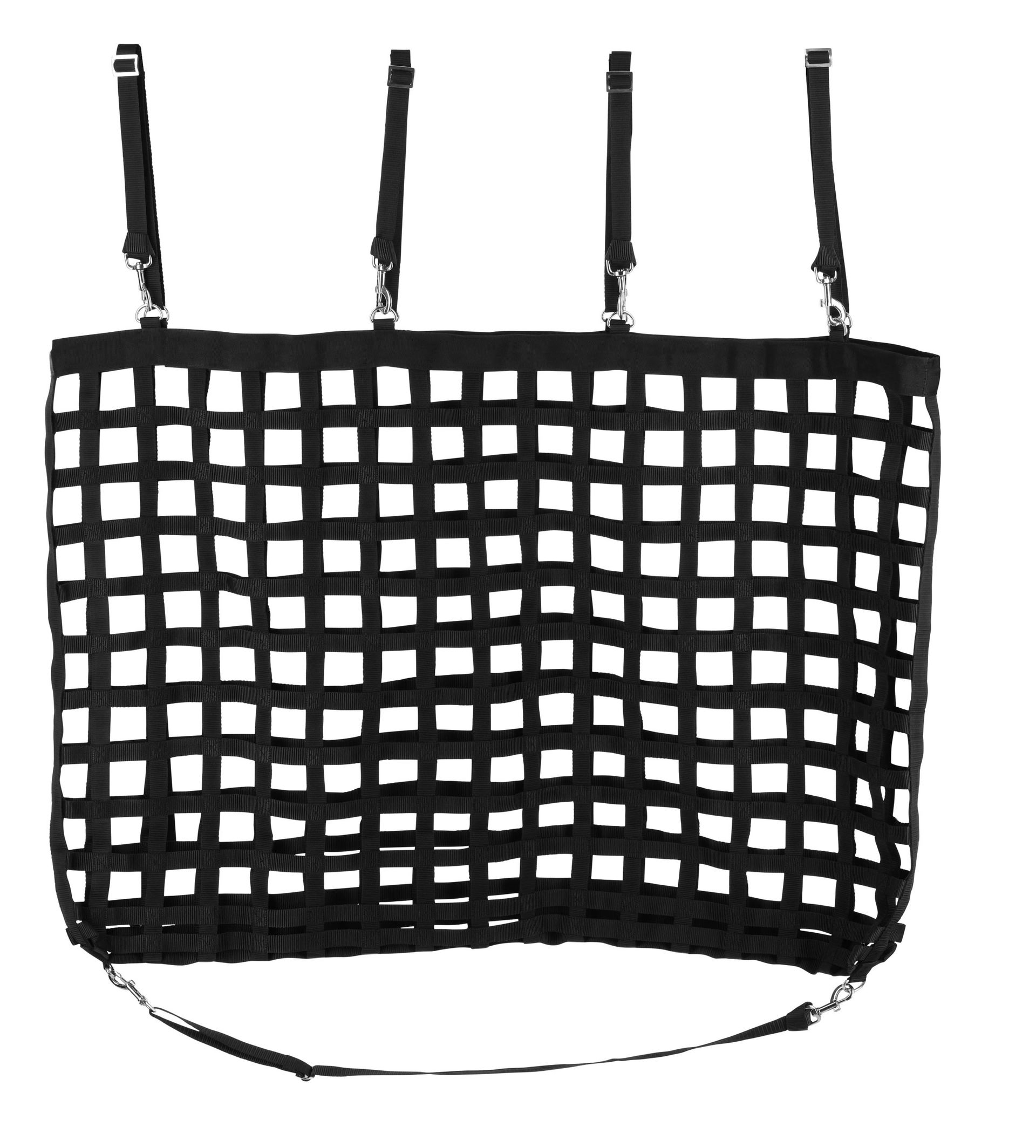 Sac à foin XXL Covalliero, résistant, pour une prise lente du fourrage