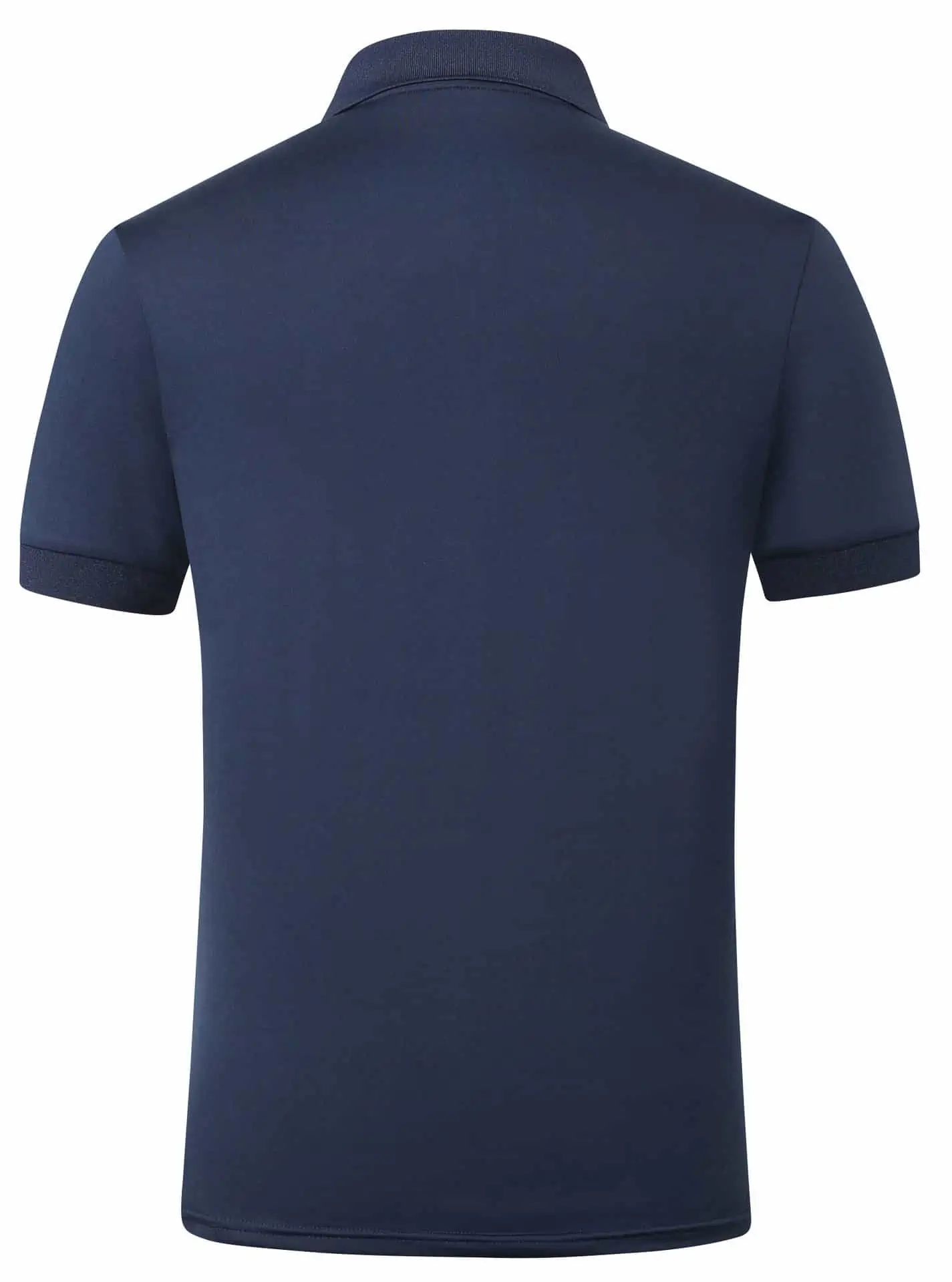 Covalliero Men's Polo Shirt, Breathable, Close-Fitting Cut, rear view