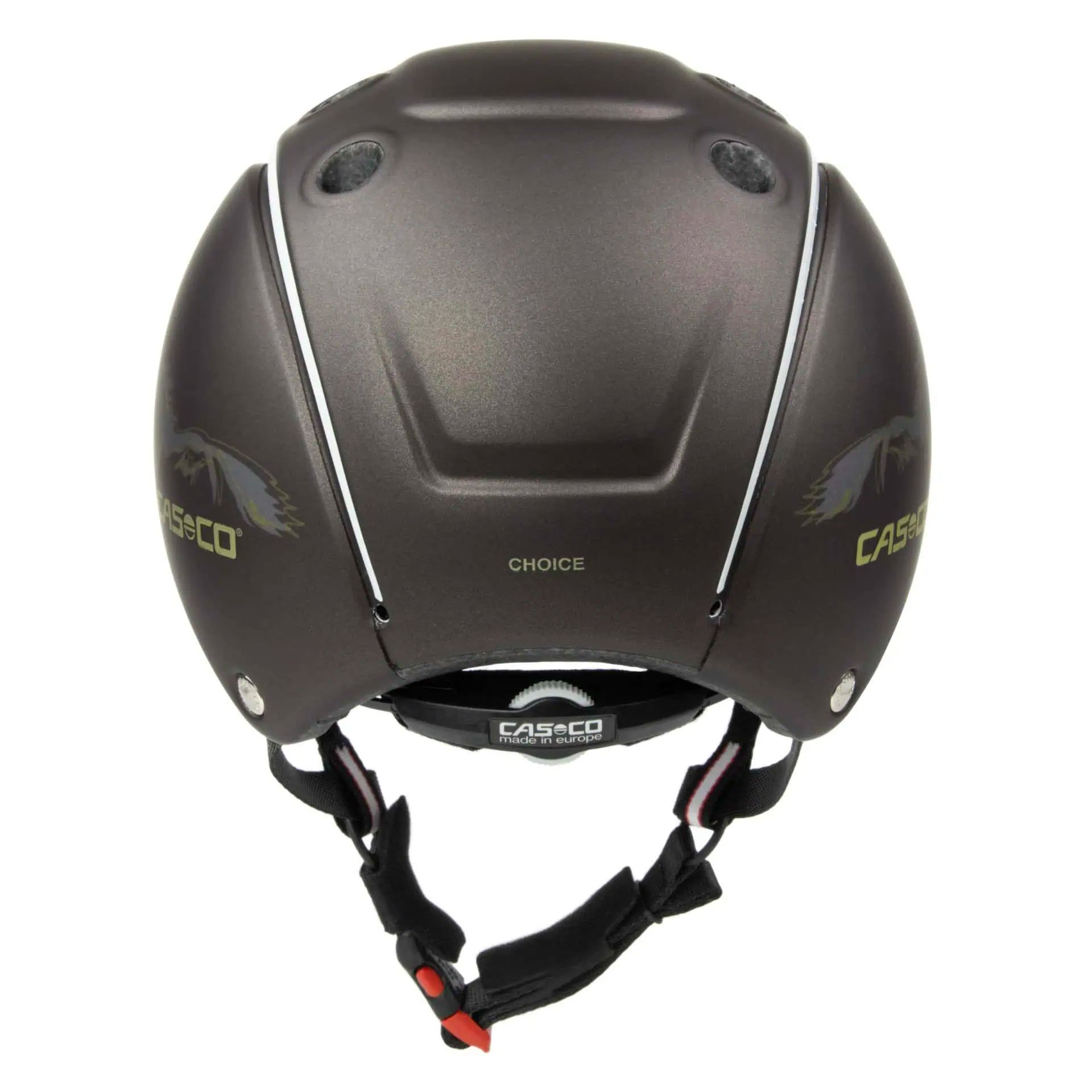 Casco da equitazione bambino Casco Choice Disc-Fit Vario, taglia S, vista posteriore