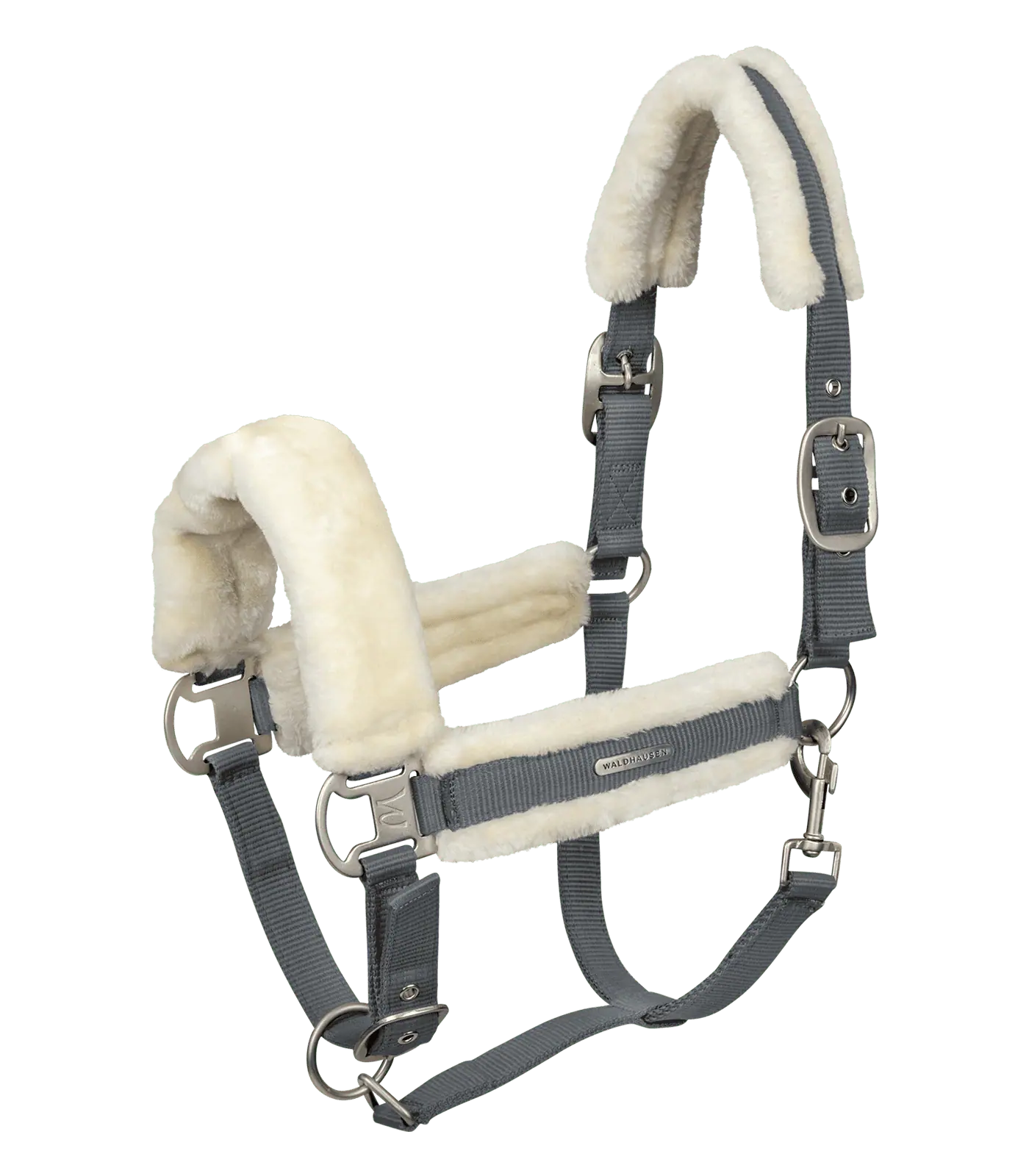 Licol Soft Waldhausen en fourrure synthétique, réglable