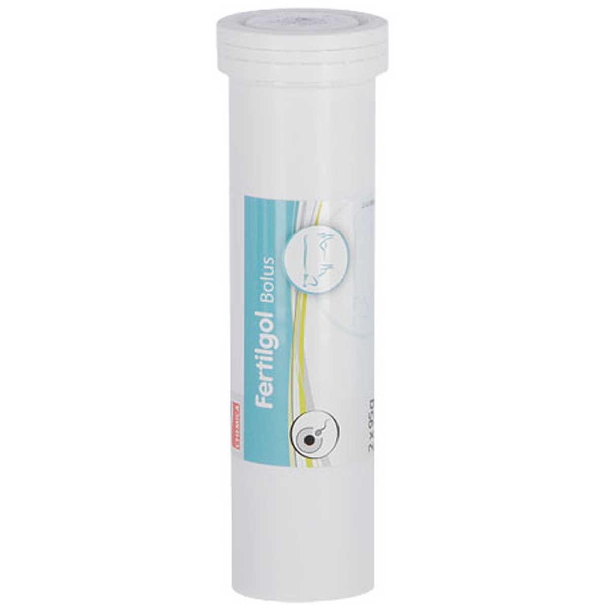 Bolus Kerbl Fertigol cu beta caroten pentru bovine, fertilitate, 8 buc, ambalaj