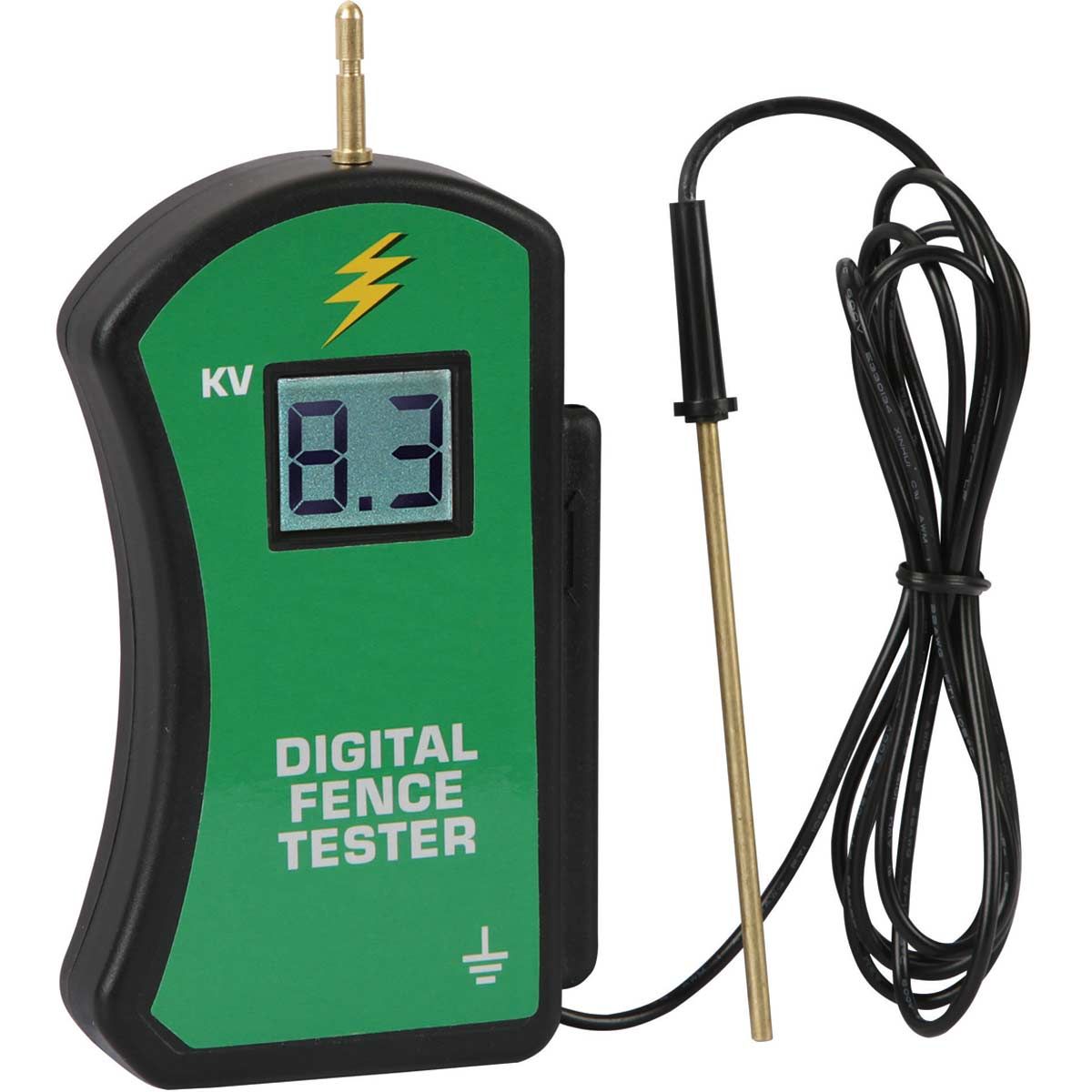 Tester recinto elettrico digitale, display