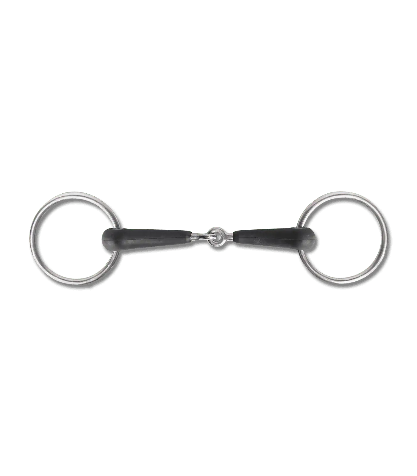 Mors en caoutchouc Waldhausen, simple brisure, embouchure douce, 13,5 cm